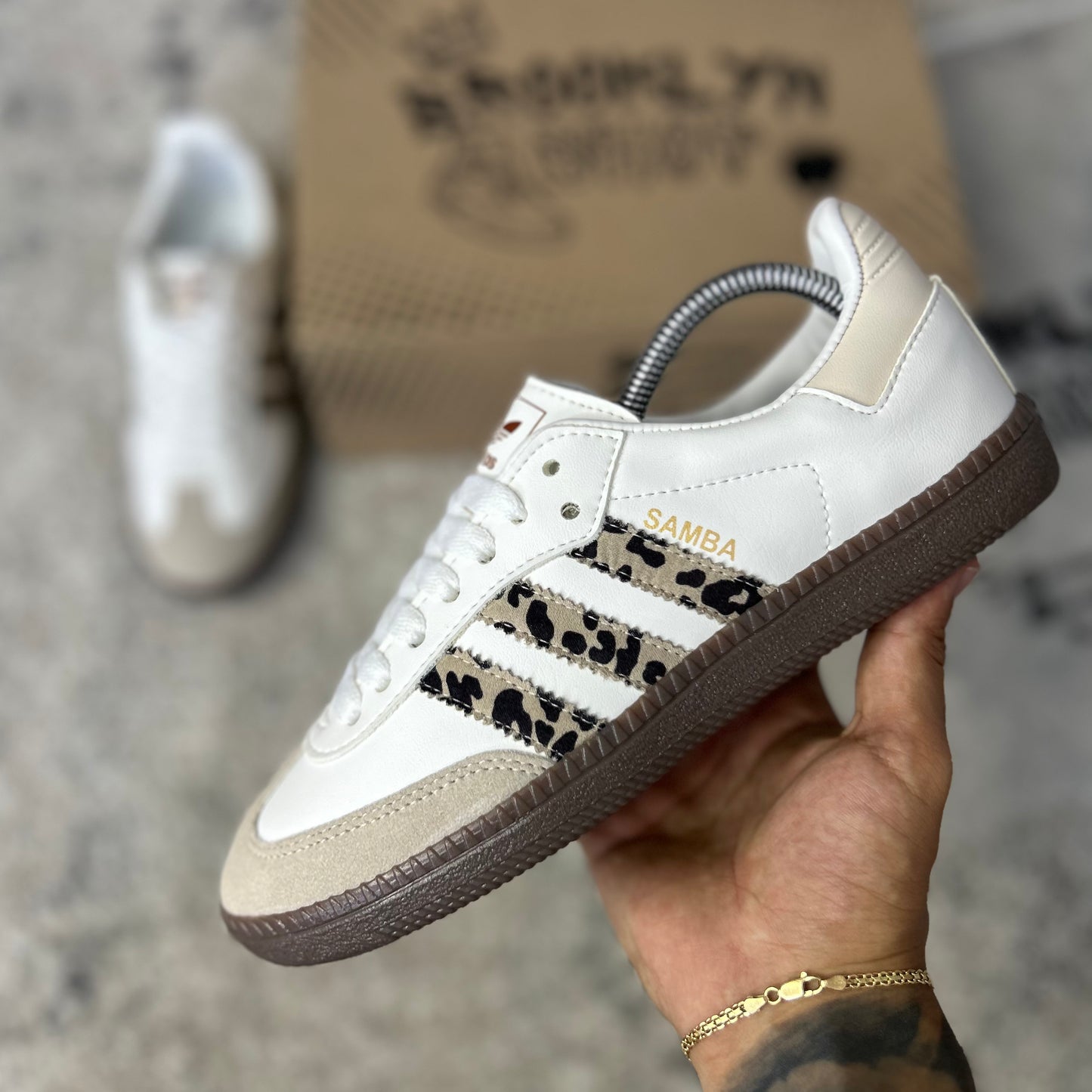 ADIDAS SAMBA OG - CREAM PRINT