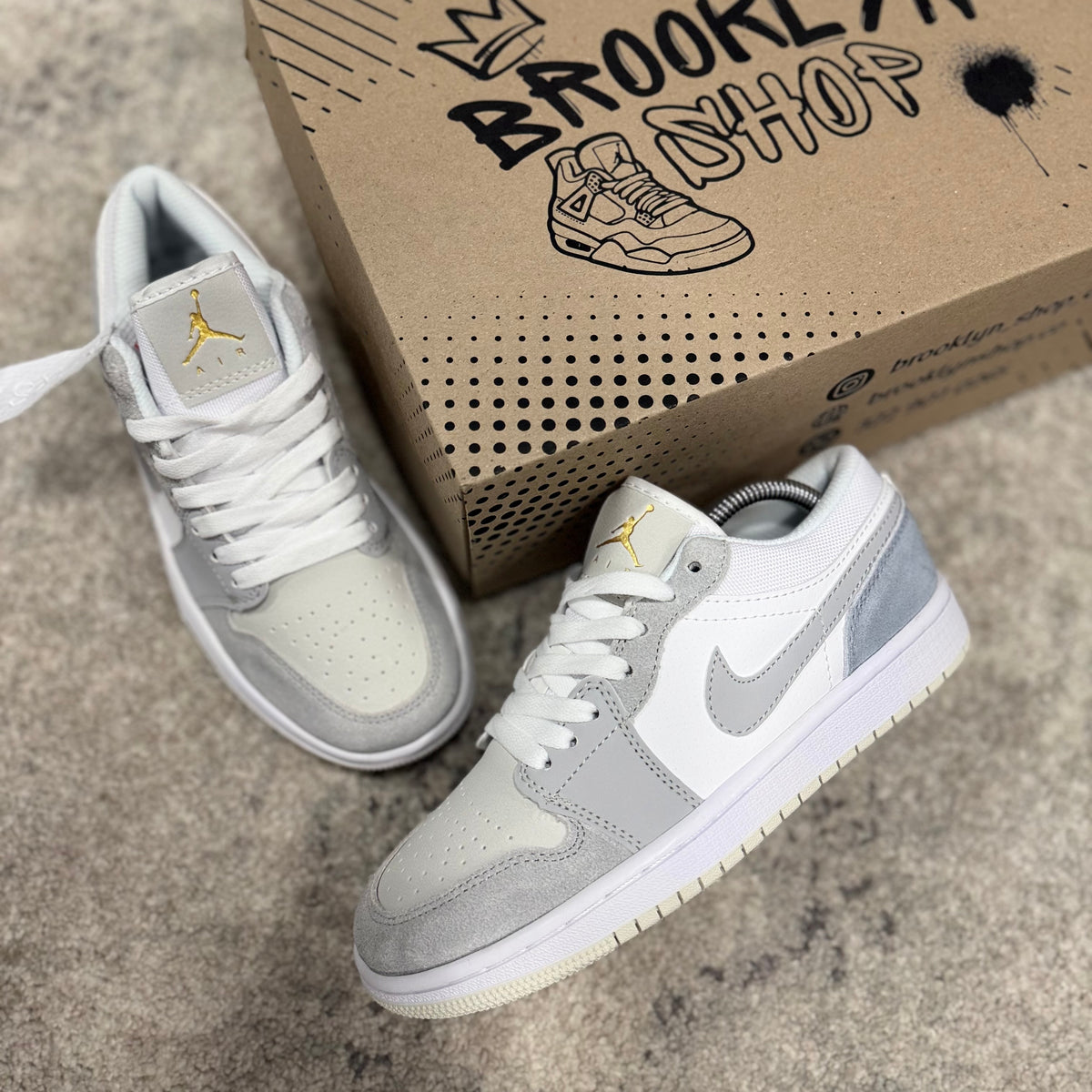 NIKE JORDAN 1 LOW - PARIS (AAA)