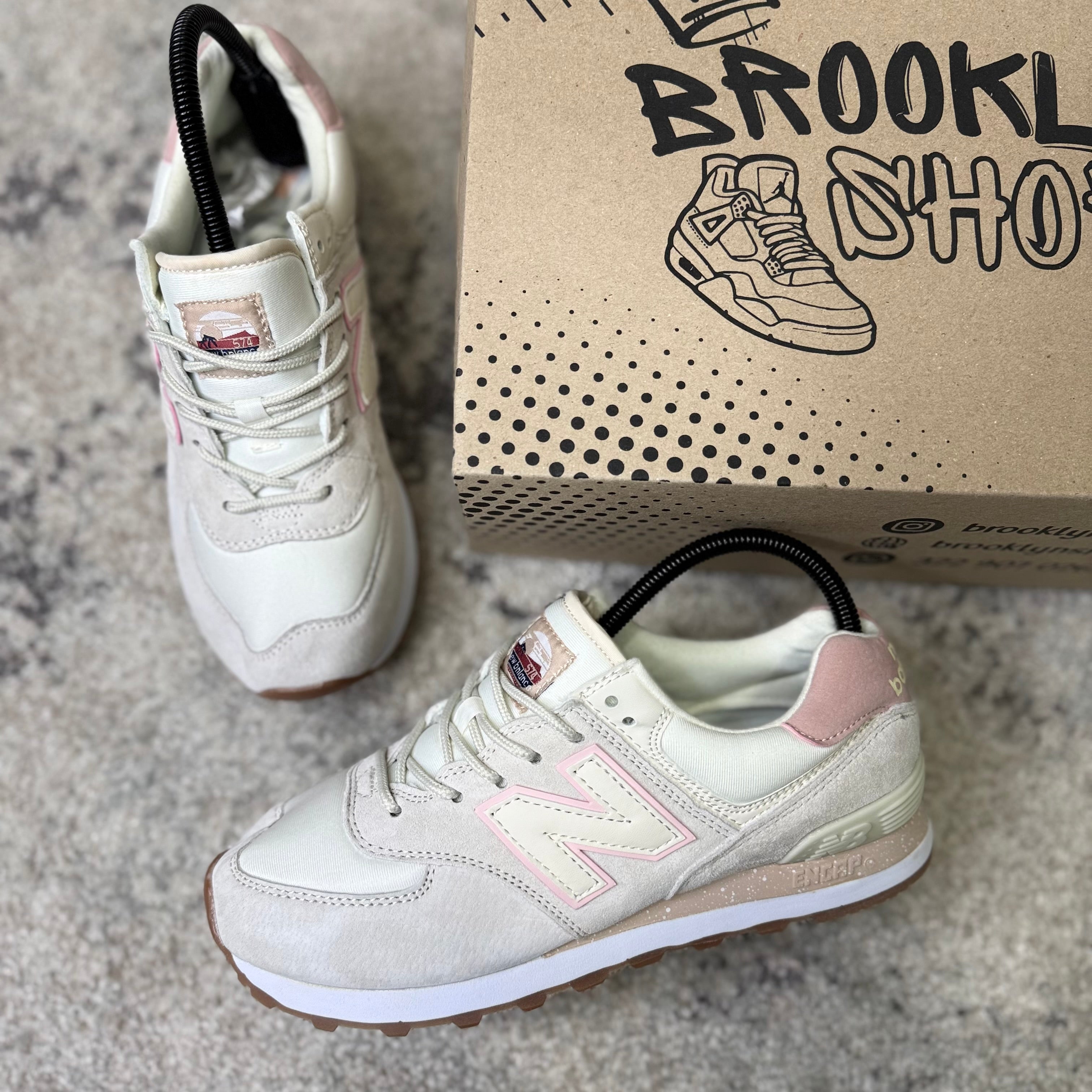 NEW BALANCE 574 - BEIGE ROSA