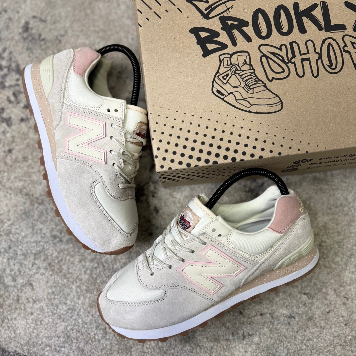 NEW BALANCE 574 - BEIGE ROSA