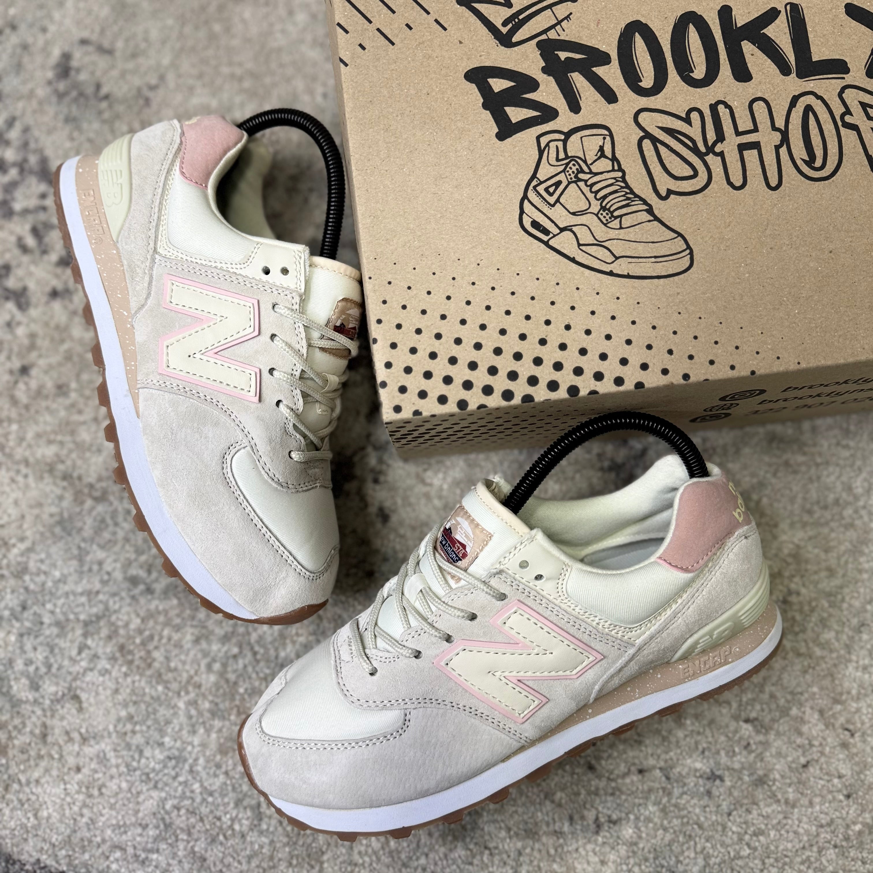 NEW BALANCE 574 - BEIGE ROSA