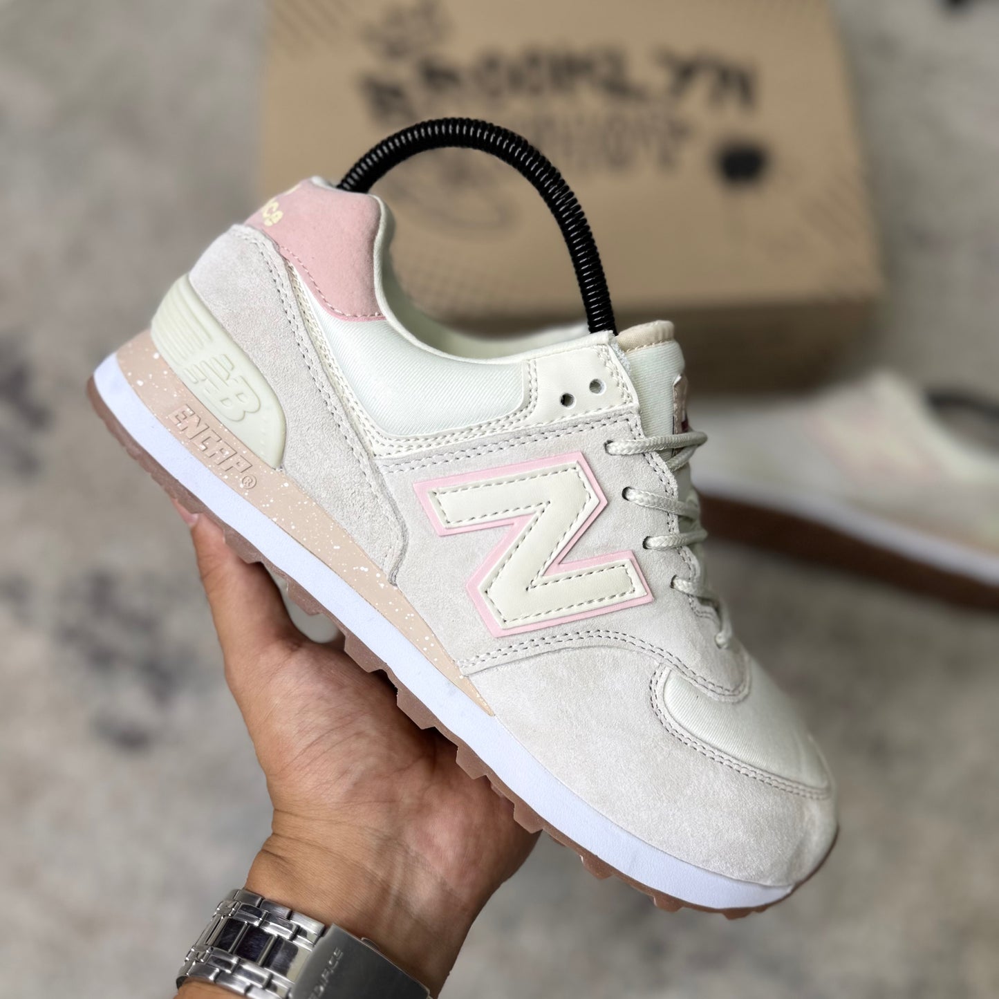 NEW BALANCE 574 - BEIGE ROSA