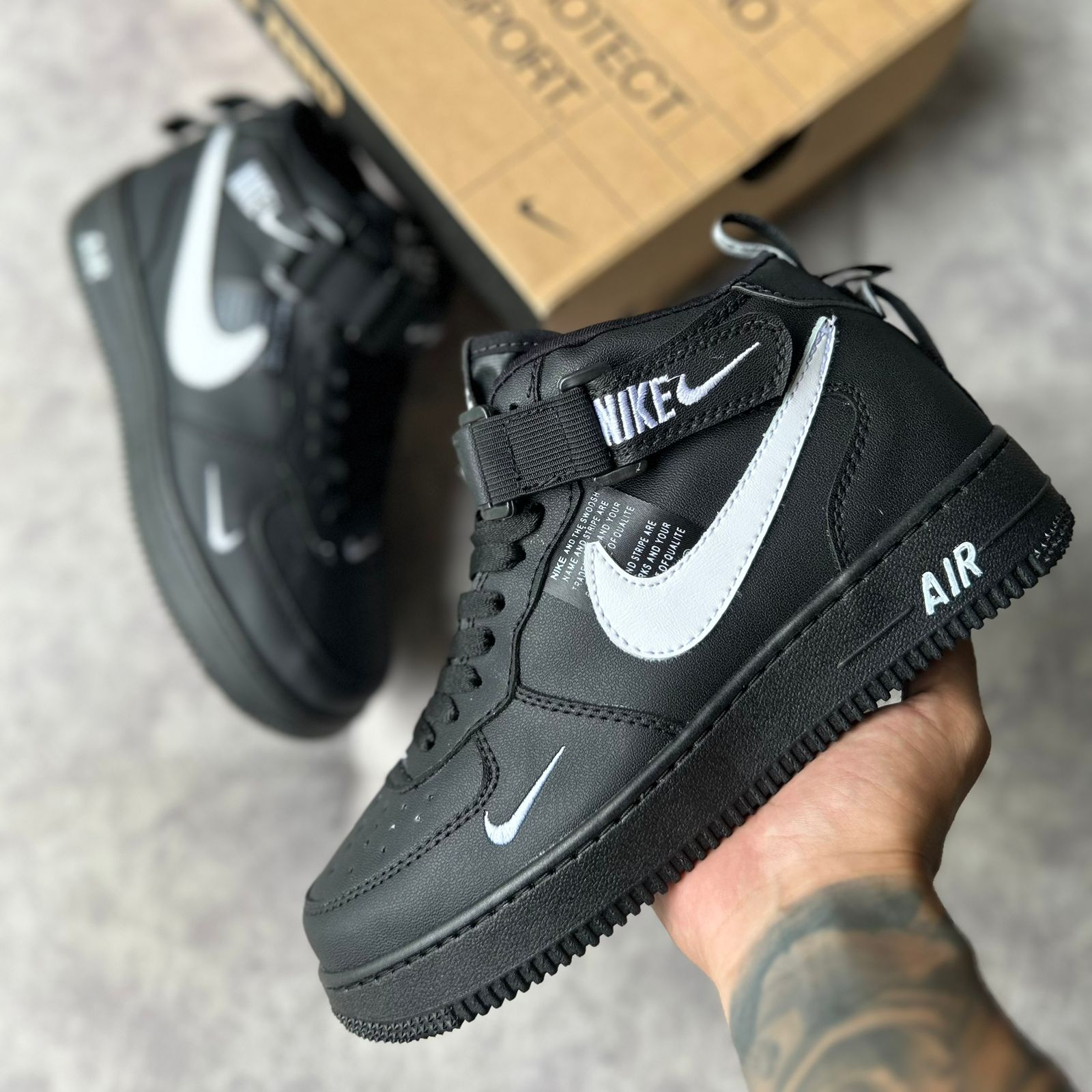 BOTA AIR FORCE 1 - NEGRA