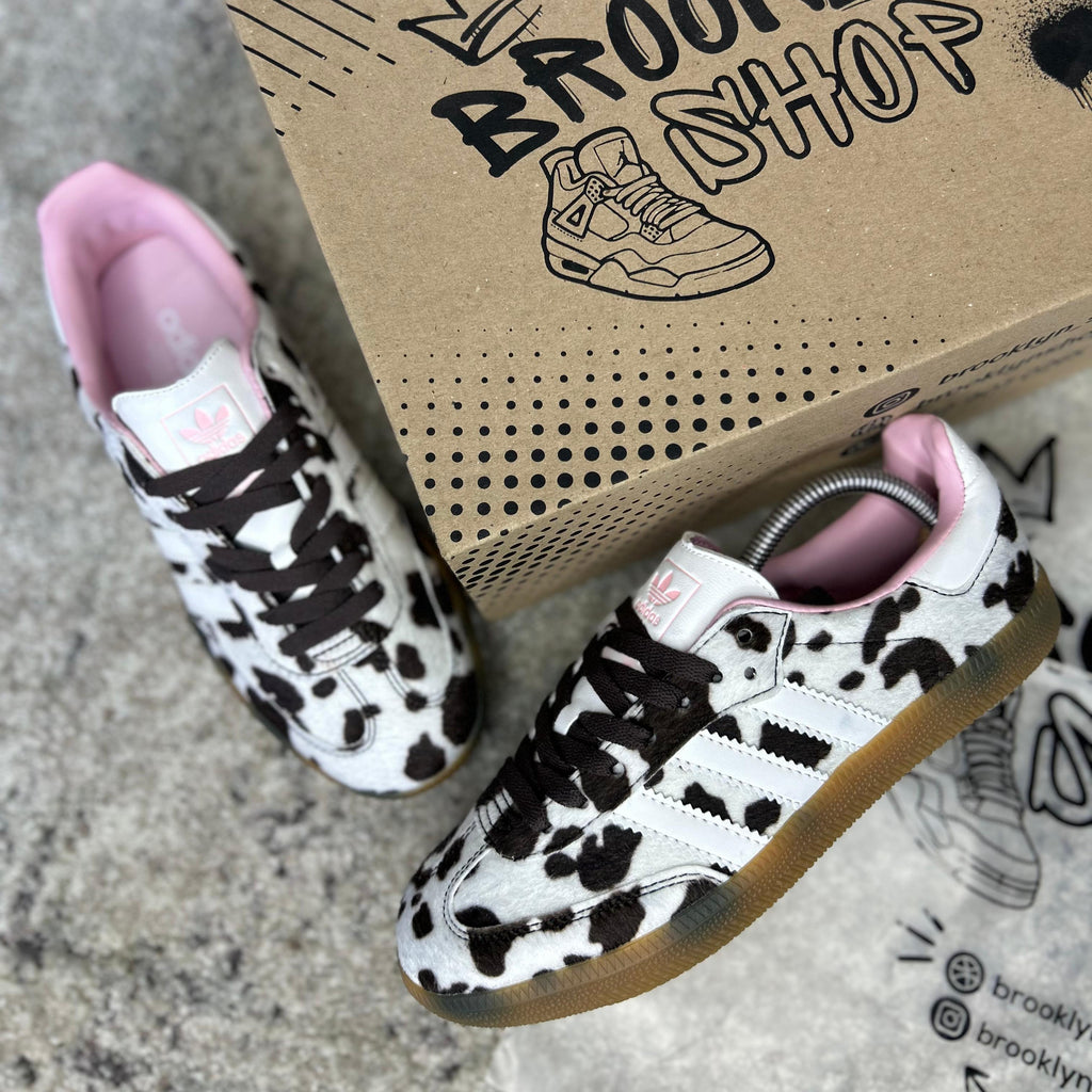 ADIDAS SAMBA COW PRINT - (AAA)