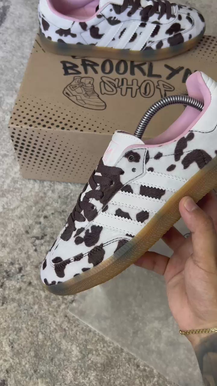 ADIDAS SAMBA COW PRINT - (AAA)